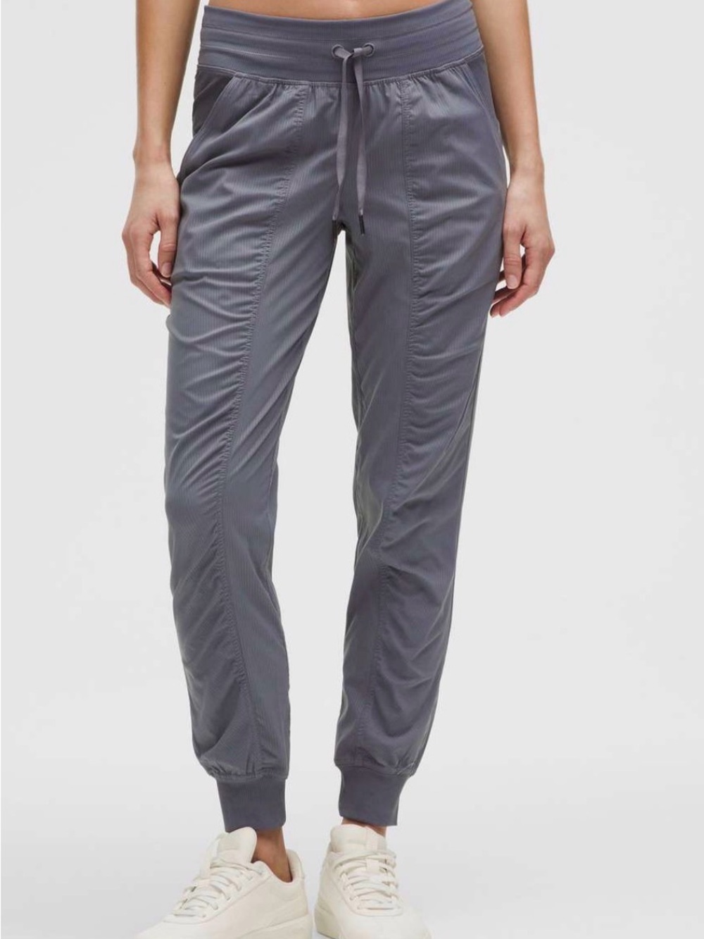lululemon dance studio joggers Heather Gray Drawstring Jogger Pants